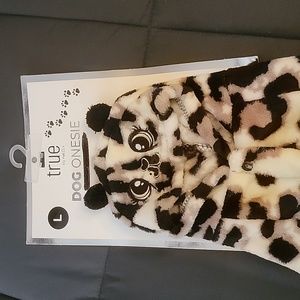 Pet animal print onesie